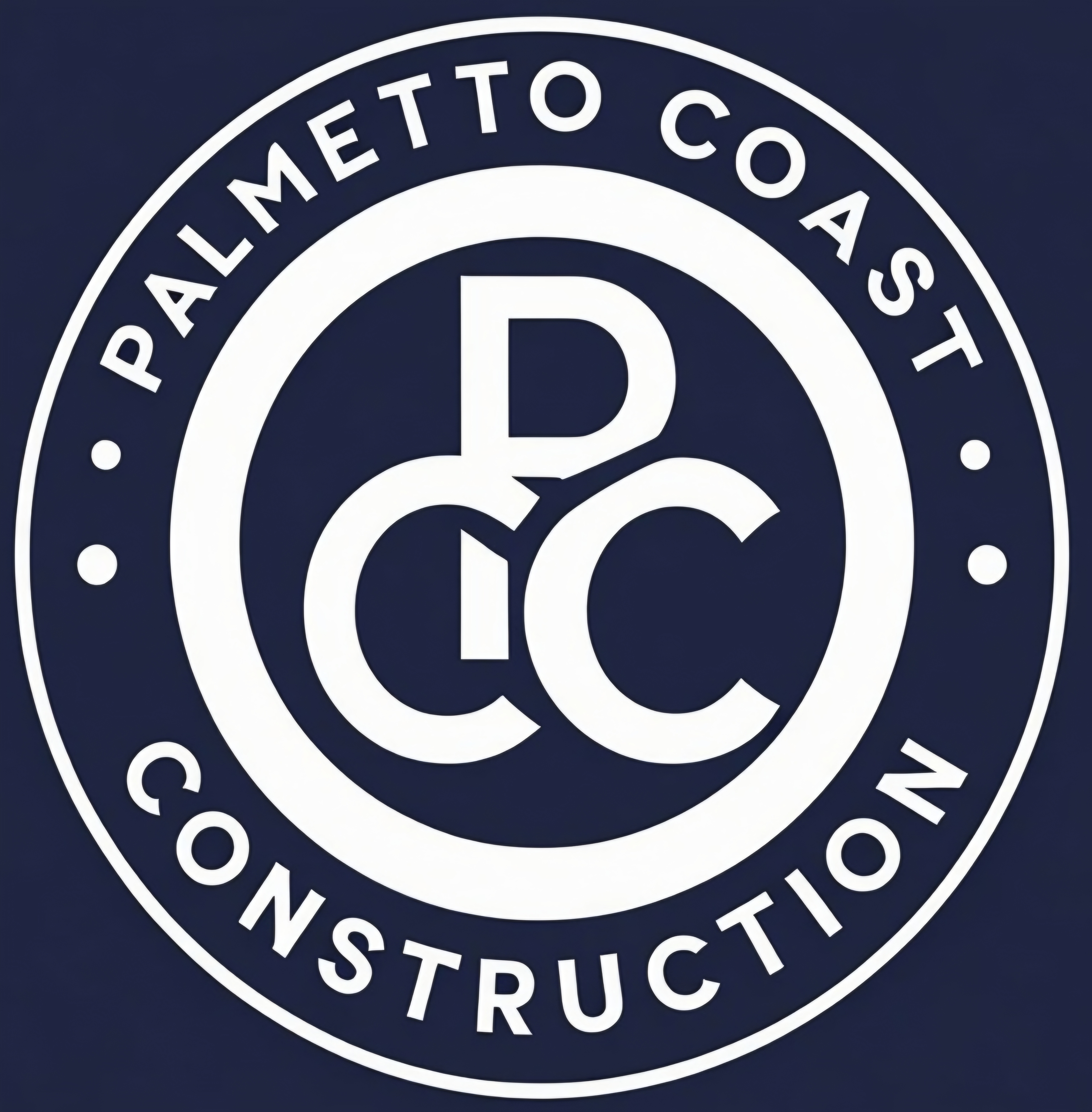 Palmetto Coast Construction Logo